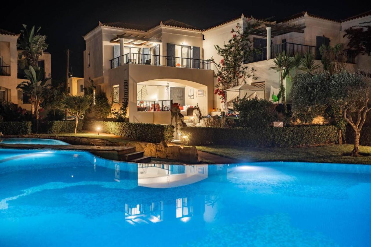 Villa Rodo Pirgos Psilonerou Exteriör bild